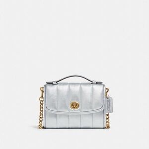 Coach, Kip Turnlock Crossbody With Quilting